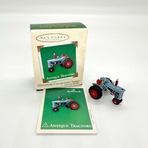 Hallmark Keepsake Antique Tractors #7 Series 2003 Miniature Christmas Ornament